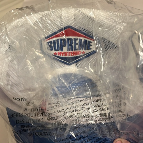 FW24 DEADSTOCK SUPREME X VANSON X HYSTERIC GLAMOUR TRUCKER HAT - Picture 7 of 8